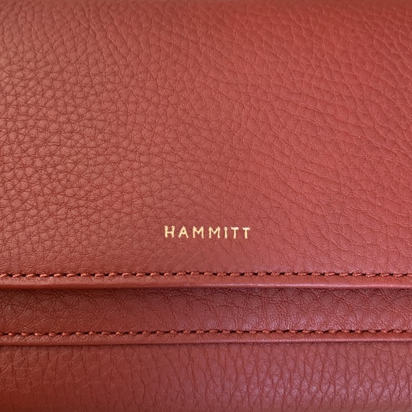 Hammitt AJ in Pomodoro Red with Heirloom Gold Rivets!! Brand New!!! - Picture 6 of 7